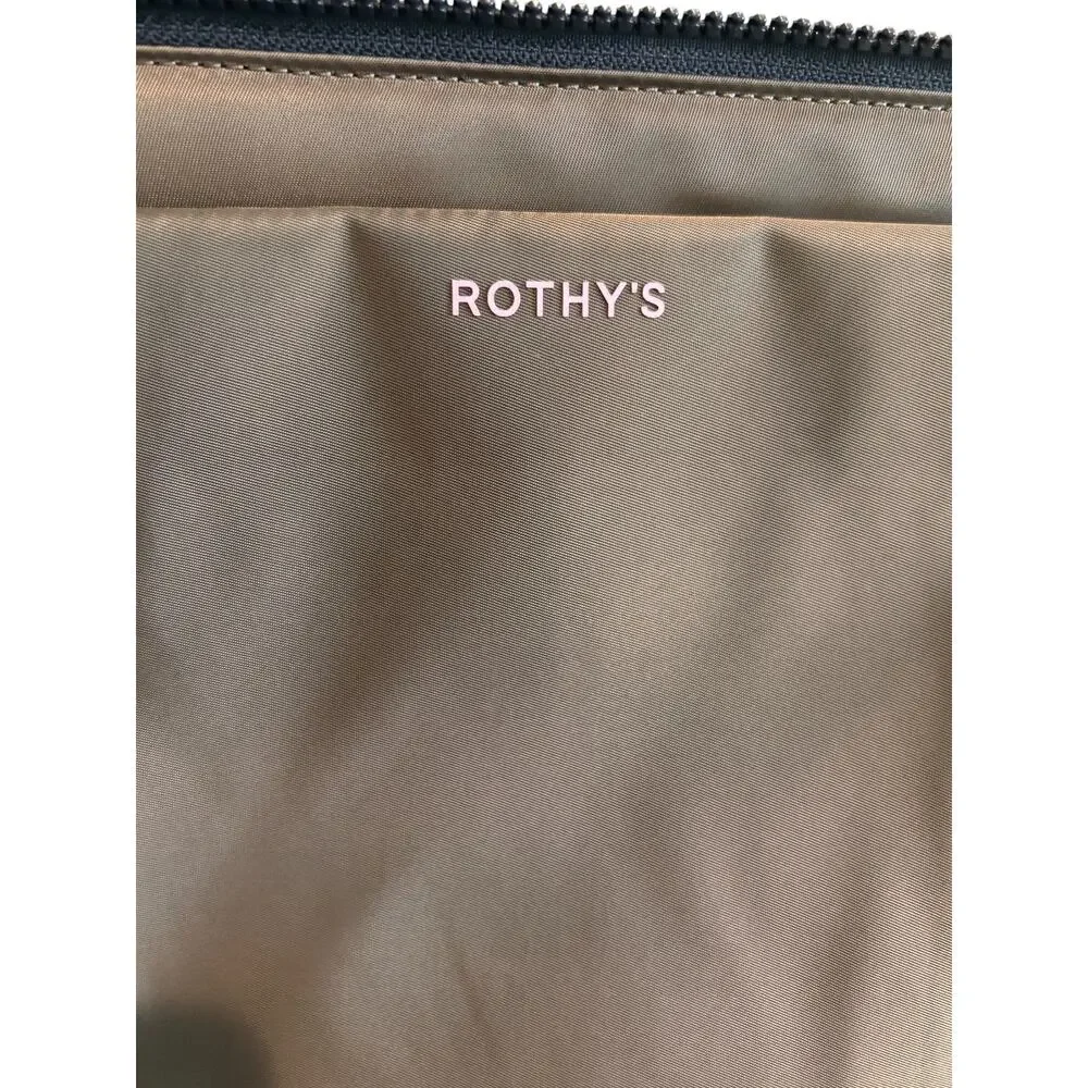 Rothy's Camo Laptop Sleeve Navy Olive Washable Case NWT